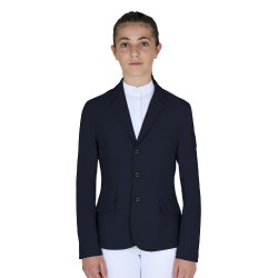 Kinder-Turnierjacke Equestro, Slim-Fit, drei Knöpfe Marineblazer Marineblau Kinder-Turnierjacke Equestro, Slim-Fit, drei Knöpfe Marineblazer Marineblau