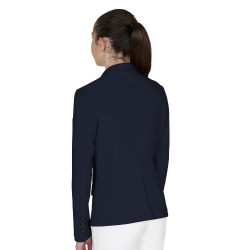 Kinder-Turnierjacke Equestro, Slim-Fit, drei Knöpfe Marineblazer Marineblau Kinder-Turnierjacke Equestro, Slim-Fit, drei Knöpfe Marineblazer Marineblau