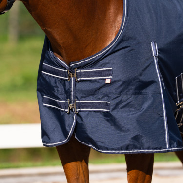 Imperial Riding Basic Paddockdecke ohne Halsteil Sommer Marine Marineblau Imperial Riding Basic Paddockdecke ohne Halsteil Sommer Marine Marineblau