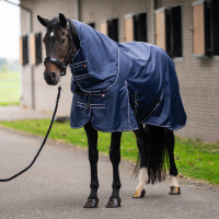 Imperial Riding Paddockdecke Basic mit abnehmbarem Halsteil 300 g Marine Marineblau