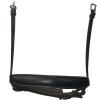 Muserolle Dressage large Flags & Cup Noir Muserolle Dressage large Flags & Cup Noir