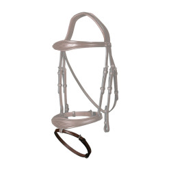 Dy’on-Schlaufe für Unterkinnriemen 4/8" New English Braun