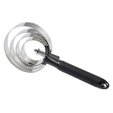 Metallstriegel HV Polo Luxury Schwarz