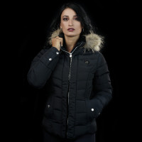 Damenparka RAUMA Flags & Cup Pflaume Lila