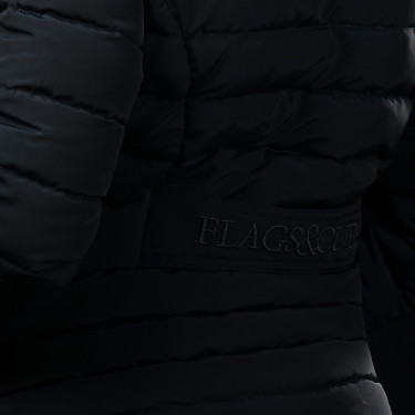 Damenparka RAUMA Flags & Cup Schwarz