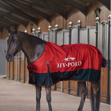 HV Polo Essential Paddockdecke 200 g 600D Rote Rose Rosa