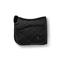 Dressurschabracke Equestrian Stockholm Kunstlamm Crystal Schwarz Dressurschabracke Equestrian Stockholm Kunstlamm Crystal Schwarz