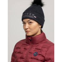 Mütze mit Bommel Tommy Hilfiger Equestrian Ottawa Wüstenhimmel Blau