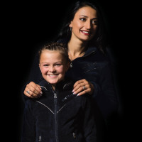 Kinder-Fleecepullover ABITIBI Flags & Cup Marineblau