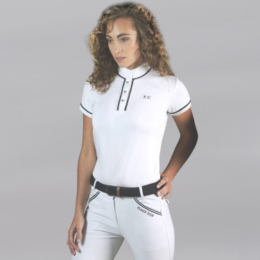 Damen-Poloshirt Candiba kurzarm Flags & Cup Damen-Poloshirt Candiba kurzarm Flags & Cup