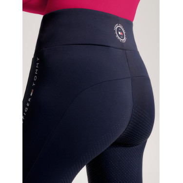 Reitleggings Tommy Hilfiger Equestrian Rome Damen Full Grip Wüstenhimmel Blau Reitleggings Tommy Hilfiger Equestrian Rome Damen Full Grip Wüstenhimmel Blau