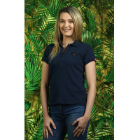 Polo femme JULIACA Flags & Cup Bleu marine