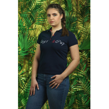 Damen-Poloshirt MATARA Flags & Cup Damen-Poloshirt MATARA Flags & Cup