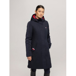 Langer Parka Tommy Hilfiger Equestrian Oregon Damen Wüstenhimmel Blau Langer Parka Tommy Hilfiger Equestrian Oregon Damen Wüstenhimmel Blau