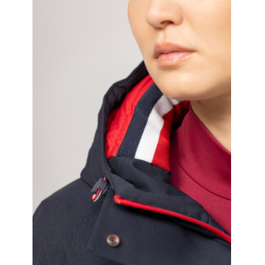 Langer Parka Tommy Hilfiger Equestrian Oregon Damen Wüstenhimmel Blau Langer Parka Tommy Hilfiger Equestrian Oregon Damen Wüstenhimmel Blau