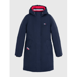 Langer Parka Tommy Hilfiger Equestrian Oregon Damen Wüstenhimmel Blau Langer Parka Tommy Hilfiger Equestrian Oregon Damen Wüstenhimmel Blau