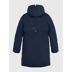 Langer Parka Tommy Hilfiger Equestrian Oregon Damen Wüstenhimmel Blau Langer Parka Tommy Hilfiger Equestrian Oregon Damen Wüstenhimmel Blau