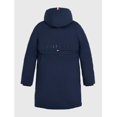Langer Parka Tommy Hilfiger Equestrian Oregon Damen Wüstenhimmel Blau Langer Parka Tommy Hilfiger Equestrian Oregon Damen Wüstenhimmel Blau