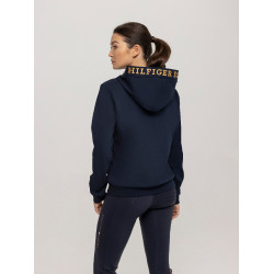 Damen-Hoodie Tommy Hilfiger Equestrian Colorado Logo Wüstenhimmel Blau Damen-Hoodie Tommy Hilfiger Equestrian Colorado Logo Wüstenhimmel Blau