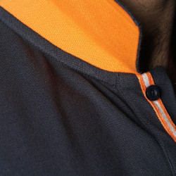 Herren-Poloshirt MEXICO Flags & Cup Marineblau