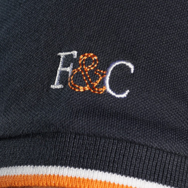 Herren-Poloshirt MEXICO Flags & Cup Marineblau