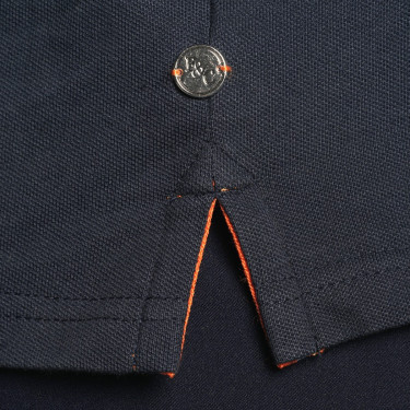 Herren-Poloshirt MEXICO Flags & Cup Marineblau