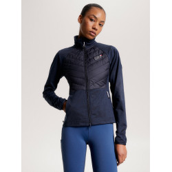 Damen-Hybrid-Thermojacke Tommy Hilfiger Equestrian Wüstenhimmel Blau Damen-Hybrid-Thermojacke Tommy Hilfiger Equestrian Wüstenhimmel Blau
