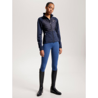 Damen-Hybrid-Thermojacke Tommy Hilfiger Equestrian Wüstenhimmel Blau