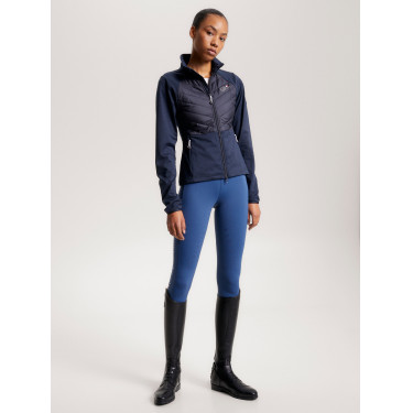 Damen-Hybrid-Thermojacke Tommy Hilfiger Equestrian Wüstenhimmel Blau Damen-Hybrid-Thermojacke Tommy Hilfiger Equestrian Wüstenhimmel Blau