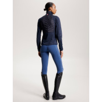 Damen-Hybrid-Thermojacke Tommy Hilfiger Equestrian Wüstenhimmel Blau