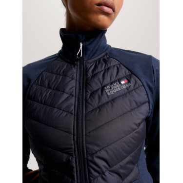 Damen-Hybrid-Thermojacke Tommy Hilfiger Equestrian Wüstenhimmel Blau Damen-Hybrid-Thermojacke Tommy Hilfiger Equestrian Wüstenhimmel Blau