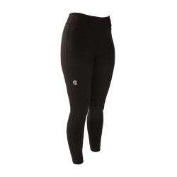 Damen-Reitleggings Kentucky Classic Full Grip Schwarz
