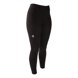 Damen-Reitleggings Kentucky Classic Full Grip Schwarz Damen-Reitleggings Kentucky Classic Full Grip Schwarz