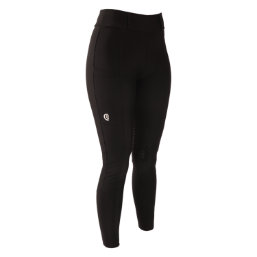Damenreitleggings Kentucky Classic mit Kniegrip Schwarz Damenreitleggings Kentucky Classic mit Kniegrip Schwarz