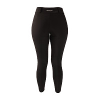 Damenreitleggings Kentucky Classic mit Kniegrip Schwarz