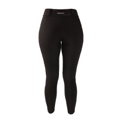 Damenreitleggings Kentucky Classic mit Kniegrip Schwarz