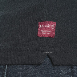 T-shirt femme MANAGUA Flags & Cup Bleu marine