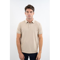 Polo SG x Harcour Nino homme Leinen Beige Polo SG x Harcour Nino homme Leinen Beige