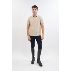 Polo SG x Harcour Nino homme Leinen Beige Polo SG x Harcour Nino homme Leinen Beige