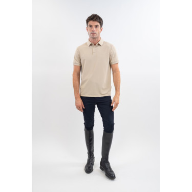 Polo SG x Harcour Nino homme Leinen Beige Polo SG x Harcour Nino homme Leinen Beige