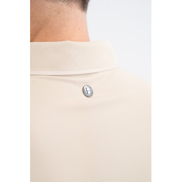 Polo SG x Harcour Nino homme Leinen Beige Polo SG x Harcour Nino homme Leinen Beige