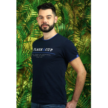 Herren-T-Shirt TIAPARO Flags & Cup