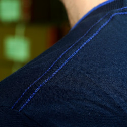 Herren-T-Shirt TIAPARO Flags & Cup Marineblau