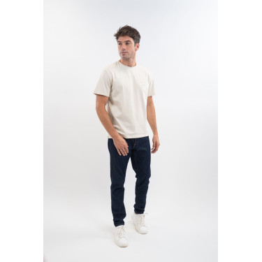 SG x Harcour Lucky T-Shirt mit kurzen Ärmeln Leinen Beige SG x Harcour Lucky T-Shirt mit kurzen Ärmeln Leinen Beige