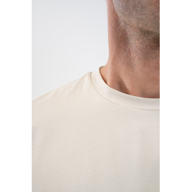 SG x Harcour Lucky T-Shirt mit kurzen Ärmeln Leinen Beige SG x Harcour Lucky T-Shirt mit kurzen Ärmeln Leinen Beige