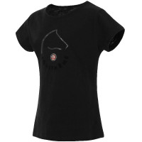 Kinder-T-Shirt EQUITHÈME „Claire“ Blau Monaco Kinder-T-Shirt EQUITHÈME „Claire“ Blau Monaco
