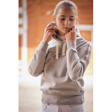 Sweatshirt Pénélope Chilly Grau