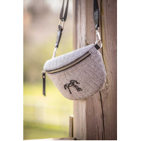 Gürteltasche Pénélope Chevron Schwarz