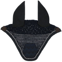 Fliegenhaube Equithème Brocart Marine Marineblau