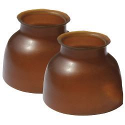 Cloches col haut la paire Kris Noir Cloches col haut la paire Kris Noir